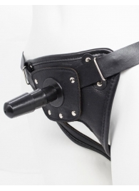 Черный пояс для насадок CLASS STRAP Restyling - LOVETOY (А-Полимер) - купить с доставкой в Туле