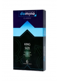 Презервативы увеличенного размера DOMINO Classic King size - 6 шт. - Domino - купить с доставкой в Туле