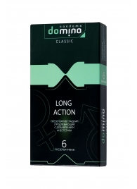 Презервативы с пролонгирующим эффектом DOMINO Classic Long action - 6 шт. - Domino - купить с доставкой в Туле