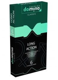 Презервативы с пролонгирующим эффектом DOMINO Classic Long action - 6 шт. - Domino - купить с доставкой в Туле
