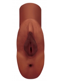 Коричневый мастурбатор Perfect Pussy Double Stroker - Pipedream - в Туле купить с доставкой