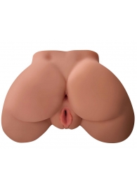 Кофейный мастурбатор-полуторс Perfect Ass Masturbator - Pipedream - в Туле купить с доставкой