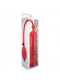Красная вакуумная помпа Power Pump Red - Toy Joy - в Туле купить с доставкой