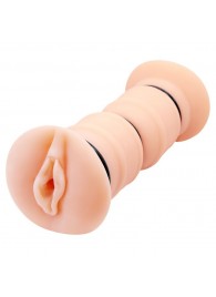 Телесный вибромастурбатор-вагина Michelle - Baile - в Туле купить с доставкой