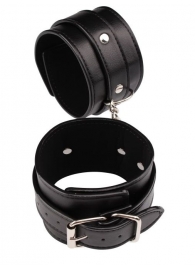 Черные оковы Classic Ankle Cuffs - Chisa - купить с доставкой в Туле