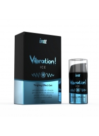 Жидкий интимный гель с эффектом вибрации Vibration! Ice - 15 мл. - INTT - купить с доставкой в Туле