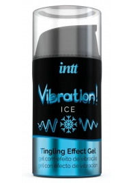 Жидкий интимный гель с эффектом вибрации Vibration! Ice - 15 мл. - INTT - купить с доставкой в Туле