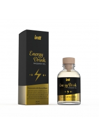 Массажный гель с согревающим эффектом Energy Drink - 30 мл. - INTT - купить с доставкой в Туле