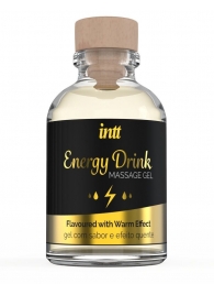 Массажный гель с согревающим эффектом Energy Drink - 30 мл. - INTT - купить с доставкой в Туле