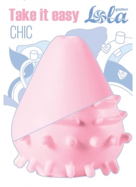 Нежно-розовый мастурбатор Chic - Lola Games - в Туле купить с доставкой