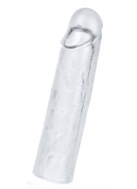 Прозрачная насадка-удлинитель Flawless Clear Penis Sleeve Add 1 - 15,5 см. - Lovetoy - в Туле купить с доставкой