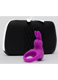 Фиолетовое эрекционное виброкольцо Happy Rabbit Cock Ring Kit - Happy Rabbit - в Туле купить с доставкой