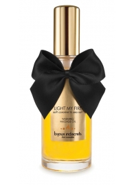 Массажное масло Light My Fire с ароматом карамели - 100 мл. - Bijoux Indiscrets - купить с доставкой в Туле