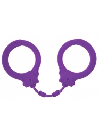 Фиолетовые силиконовые поножи Limitation - Lola Games - купить с доставкой в Туле