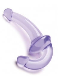 Фиолетовый безремневой страпон Strapless Strap-On - Lux Fetish - купить с доставкой в Туле