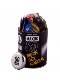 Текстурированные презервативы в кейсе MAXUS So Much Sex - 100 шт. - Maxus - купить с доставкой в Туле