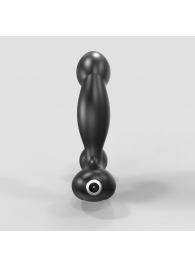 Черный вибромассажер простаты и промежности Prostate Pro с пультом ДУ - Bathmate - в Туле купить с доставкой