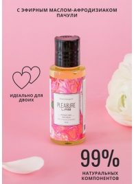 Массажное масло Pleasure Lab Delicate с ароматом пиона и пачули - 50 мл. - Pleasure Lab - купить с доставкой в Туле