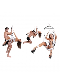 Секс-качели Fantasy Bondage Swing White - Pipedream - купить с доставкой в Туле