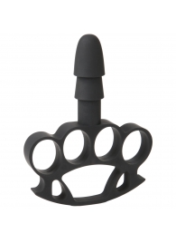 Кастет с штырьком для насадок Vac-U-Lock Knuckle Up - Doc Johnson - купить с доставкой в Туле