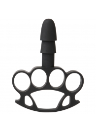 Кастет с штырьком для насадок Vac-U-Lock Knuckle Up - Doc Johnson - купить с доставкой в Туле