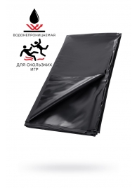 Черная простыня для секса из ПВХ - 220 х 200 см. - ToyFa - купить с доставкой в Туле