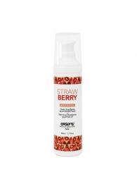Разогревающее массажное масло  с ароматом клубники Gourmet Strawberry - 50 мл. - Exsens - купить с доставкой в Туле