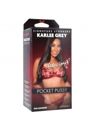 Мастурбатор-вагина Karlee Grey ULTRASKYN Pocket Pussy - Doc Johnson - в Туле купить с доставкой