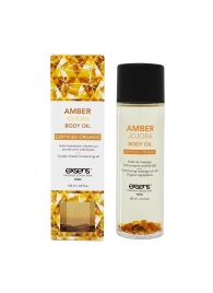 Органическое массажное масло AMBER JOJOBA - 100 мл. - Exsens - купить с доставкой в Туле