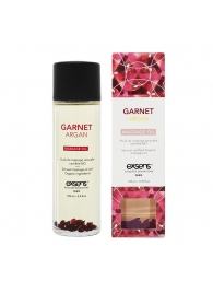 Органическое массажное масло GARNET ARGAN - 100 мл. - Exsens - купить с доставкой в Туле