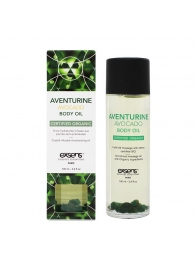 Органическое массажное масло AVENTURINE AVOCADO - 100 мл. - Exsens - купить с доставкой в Туле