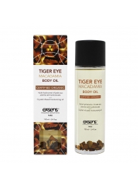 Органическое массажное масло TIGER EYE MACADAMIA - 100 мл. - Exsens - купить с доставкой в Туле