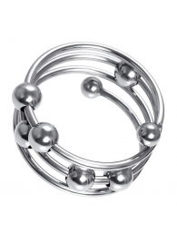 Большое металлическое кольцо под головку пениса - ToyFa - купить с доставкой в Туле