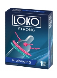Стимулирующая насадка на пенис LOKO STRONG с продлевающим эффектом - Sitabella - в Туле купить с доставкой