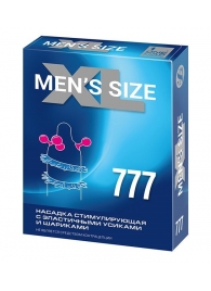 Стимулирующая насадка на пенис MEN SIZE 777 - Sitabella - в Туле купить с доставкой