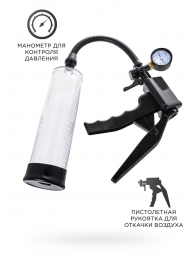 Прозрачная механическая помпа для пениса Viggo - Sexus - в Туле купить с доставкой