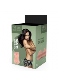Телесный мастурбатор-вагина Olivia - Dream Toys - в Туле купить с доставкой