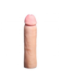 Телесная фаллическая насадка на пенис Magnum Xtender - 23 см. - Blush Novelties - в Туле купить с доставкой