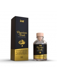 Массажный гель с ароматом маракуйи Passion Fruit - 30 мл. - INTT - купить с доставкой в Туле