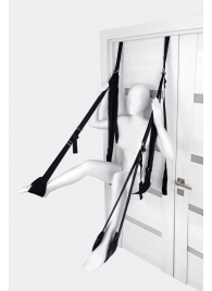 Черные секс-качели на дверь Anonymo №0505 - ToyFa - купить с доставкой в Туле