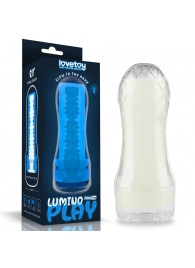 Светящийся в темноте мастурбатор Lumino Play Masturbator Ribbed - Lovetoy - в Туле купить с доставкой