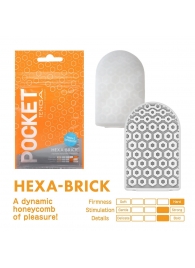 Карманный мастурбатор HEXA-BRICK - Tenga - в Туле купить с доставкой
