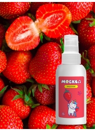 Универсальная смазка с ароматом клубники  Москва Вкусная  - 100 мл. - Москва - купить с доставкой в Туле
