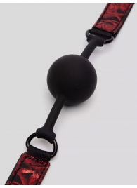 Кляп-шар на двусторонних ремешках Reversible Silicone Ball Gag - Fifty Shades of Grey - купить с доставкой в Туле