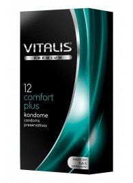 Контурные презервативы VITALIS PREMIUM comfort plus - 12 шт. - Vitalis - купить с доставкой в Туле