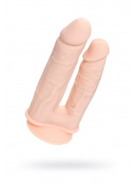 Фаллоимитатор для двойного проникновения Armie H - 19 см. - Toyfa Basic