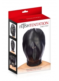 Маска-шлем на голову с отверстиями для дыхания - Fetish Tentation - купить с доставкой в Туле