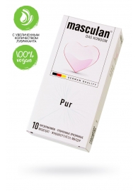 Супертонкие презервативы Masculan Pur - 10 шт. - Masculan - купить с доставкой в Туле