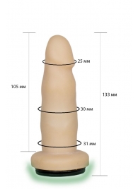 Телесная насадка Harness - 13,3 см. - LOVETOY (А-Полимер) - купить с доставкой в Туле
