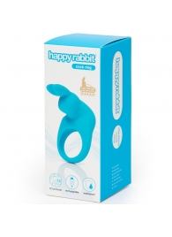 Голубое эрекционное виброкольцо Happy Rabbit Rechargeable Rabbit Cock Ring - Happy Rabbit - в Туле купить с доставкой